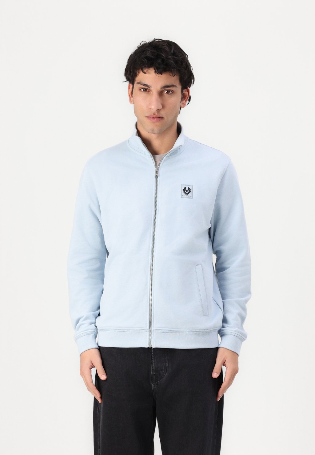 

Толстовка на молнии FULL ZIP Belstaff, светло-голубой