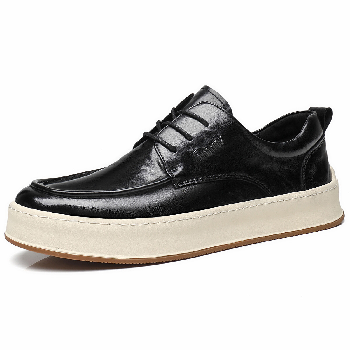 Туфли мужские Men"s Casual Men Low-Top 15 Mins, коричневый — фото 4