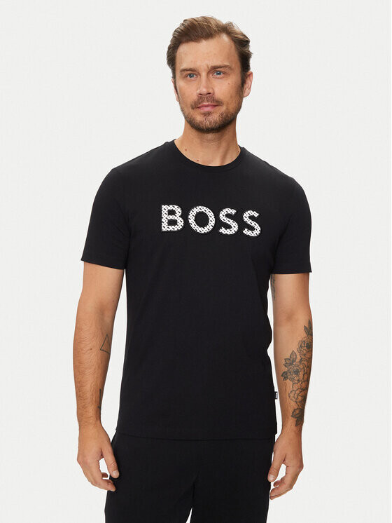 

Футболка стандартного кроя Boss, черный