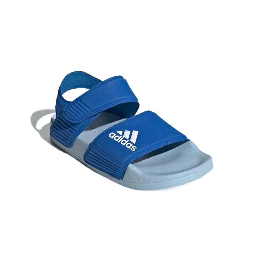 Детские сандалии Adilette с нескользящей подошвой Adidas, синий — фото 3