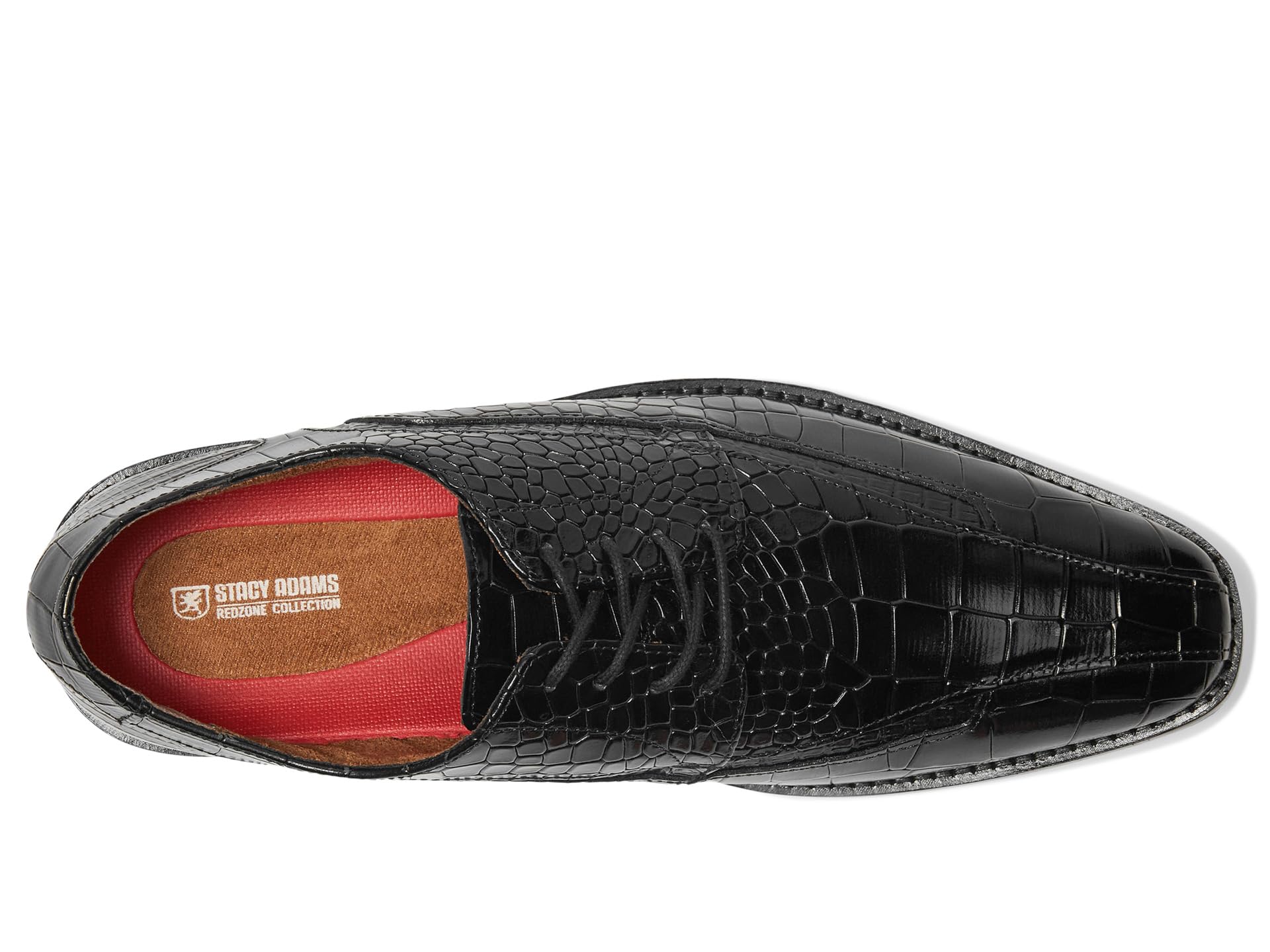 Оксфорды Stacy Adams Gabardo Bike Toe Lace-Up, черный — фото 2