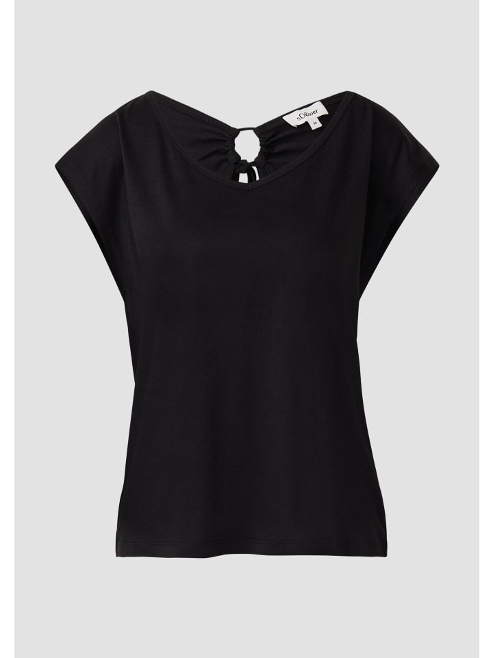 

Футболка в цвете 9999_черный s.Oliver