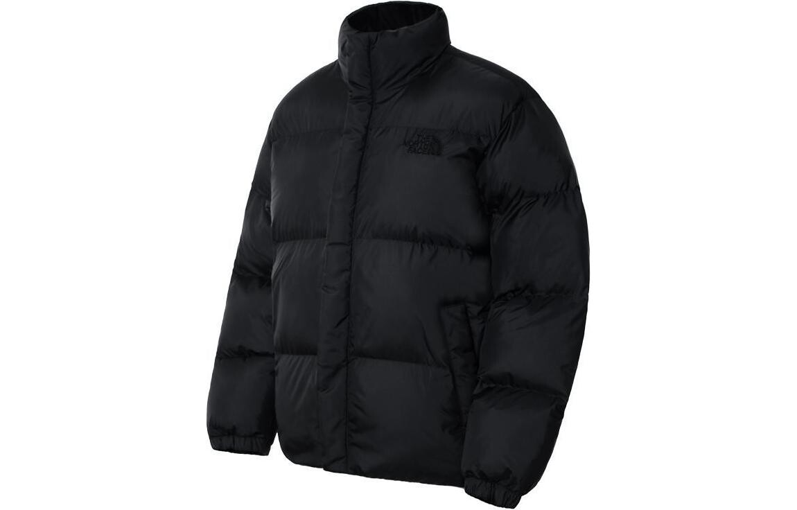 

Стеганая куртка унисекс черная The North Face, черный