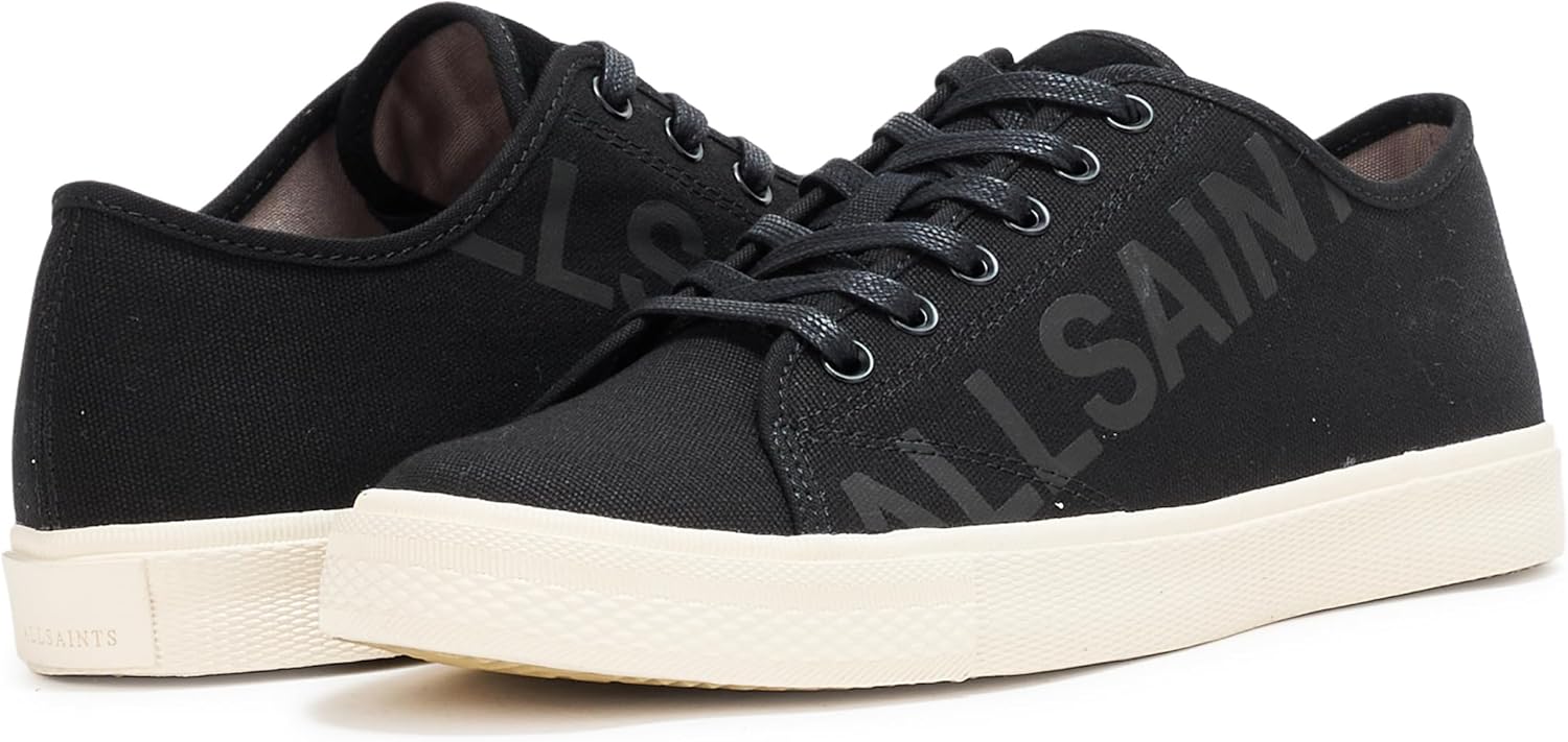 Мужские кроссовки Allsaints Biggy Can Low Top, черный — фото 3