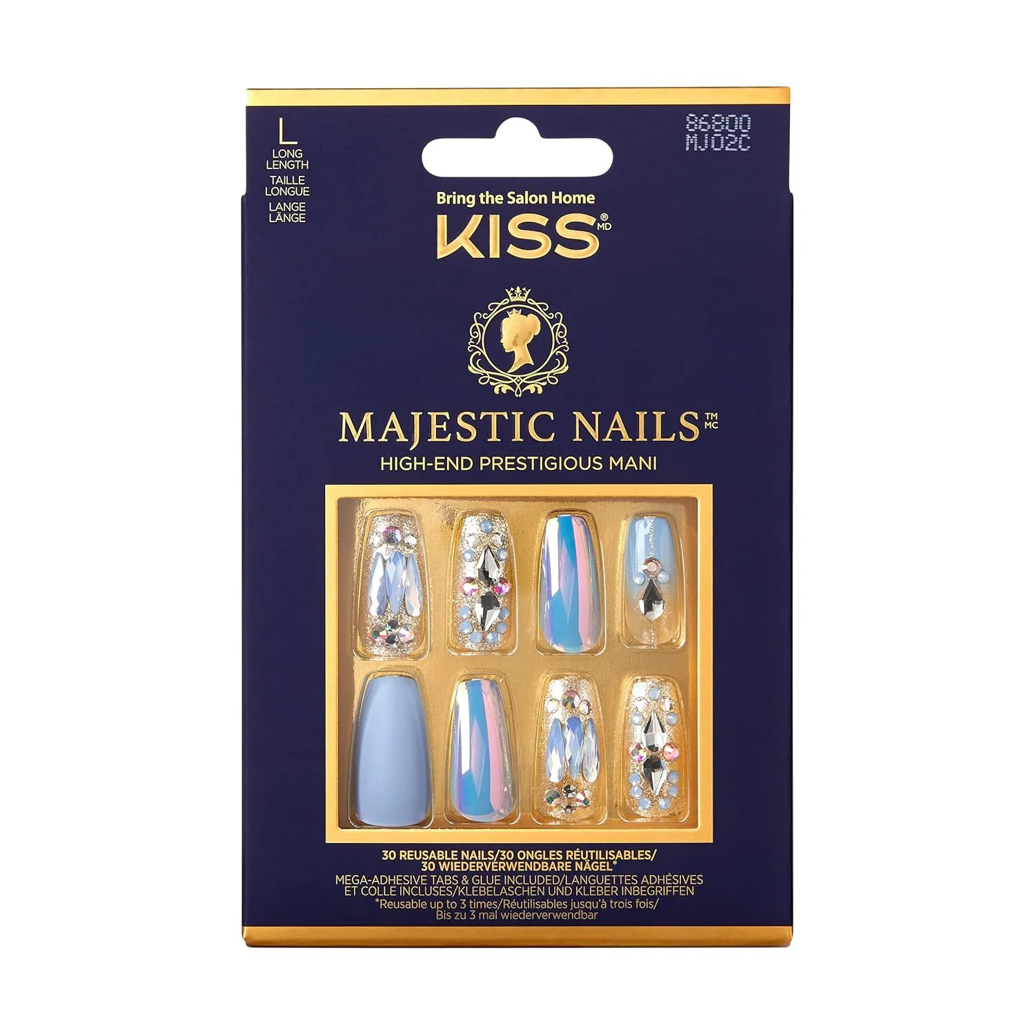 Набор для маникюра KISS Majestic High-End «My Jewelry» Kiss