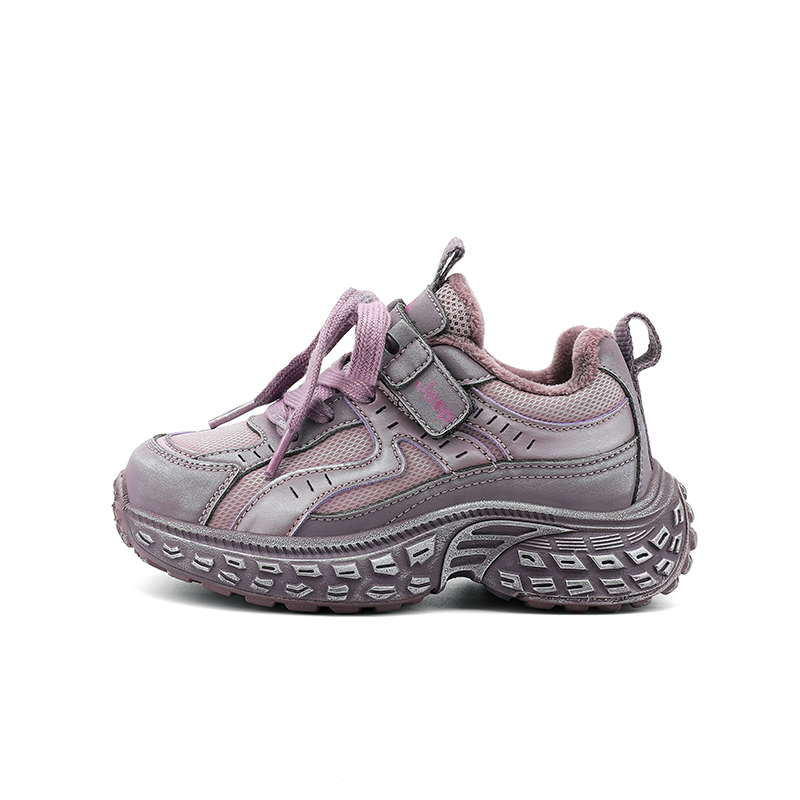 

Jeep Детские повседневные кроссовки Star Diamond Purple низкие, нескользящие, дышащие, легкие, с амортизацией и устойчивые к истиранию