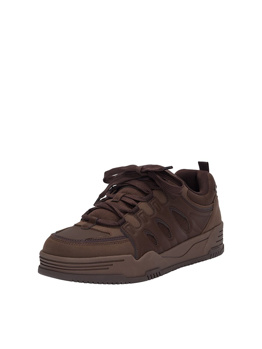 

Повседневные кроссовки Pull&Bear Sneakers, темно-коричневый