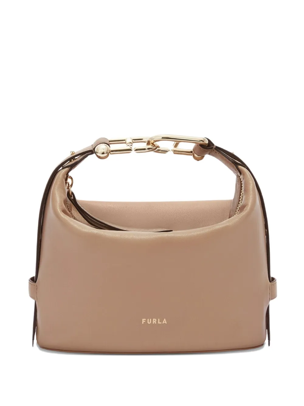 

Сумка-тоут Nuvola Arcosfera размера мини Furla, бежевый