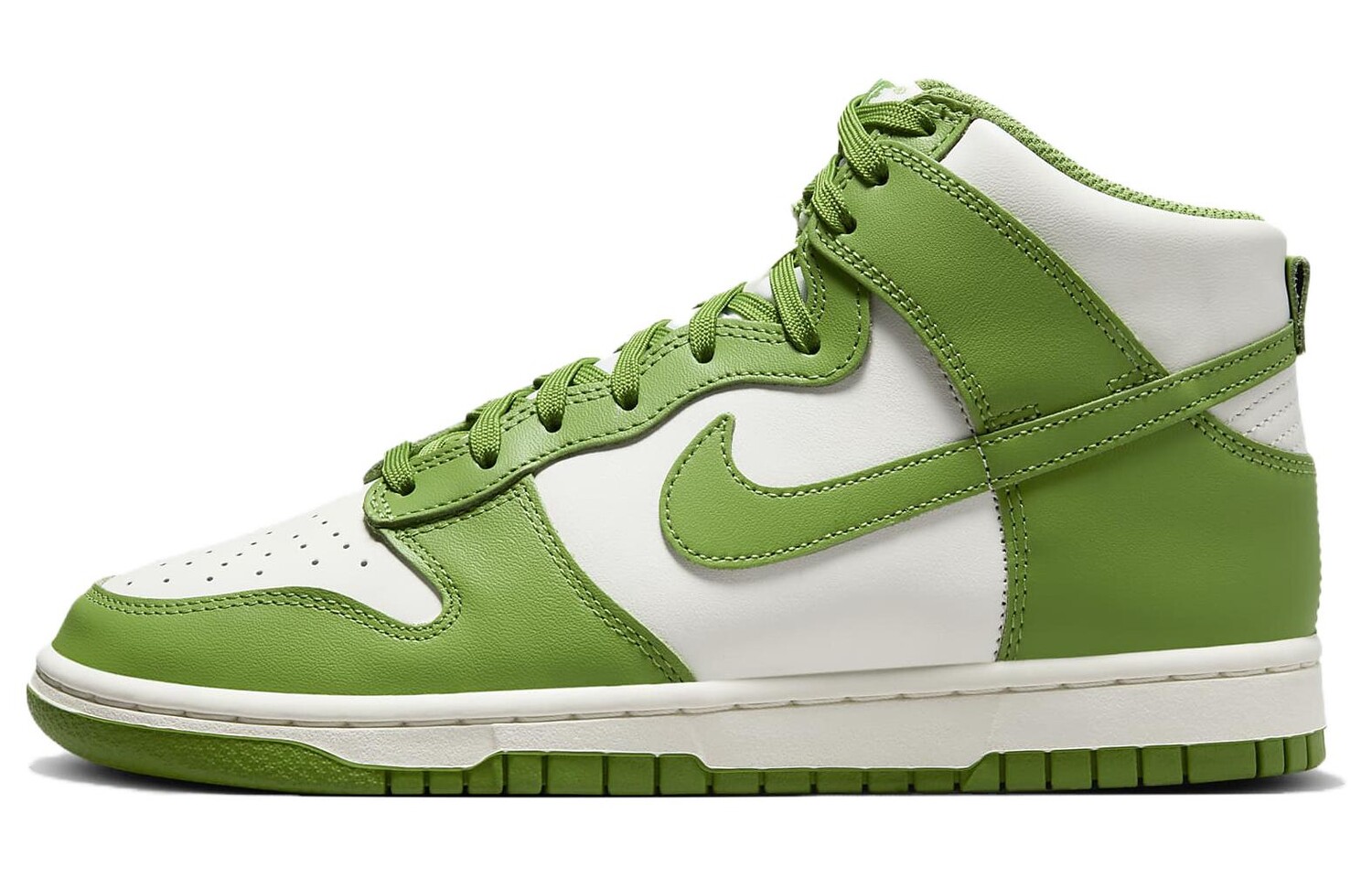 

Кроссовки Nike Dunk High Chlorophyll Sail Women's, зеленый