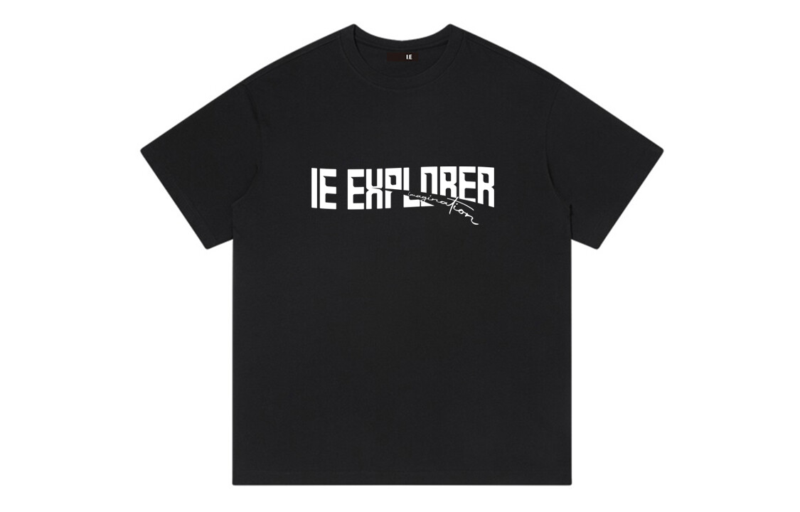 

Ie футболка унисекс, Черный
