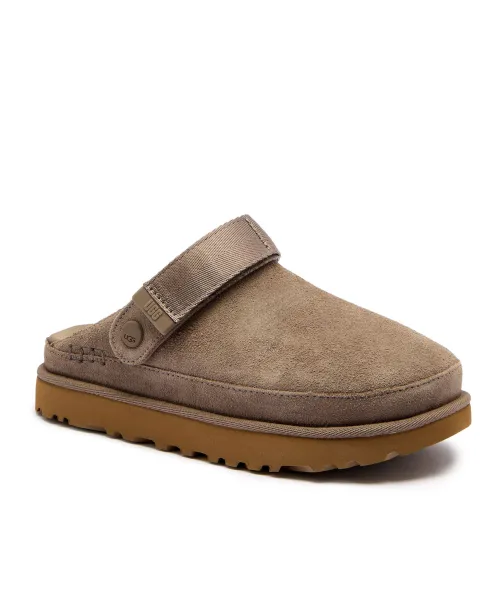 Сандалии Goldenstar clog 2-в-1 из кожи Ugg, серый