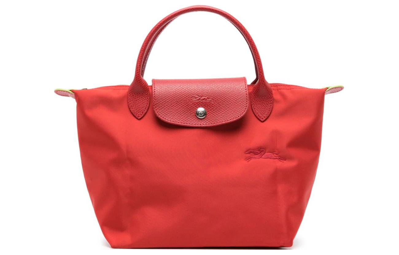 

LONGCHAMP Сумка из переработанных материалов малого размера для женщин томатного цвета