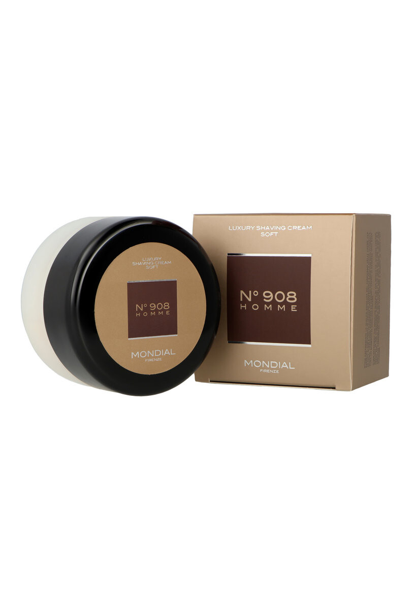 

Mondial, No 908 Homme Luxury Shaving Cream Soft, Крем для бритья, 150мл