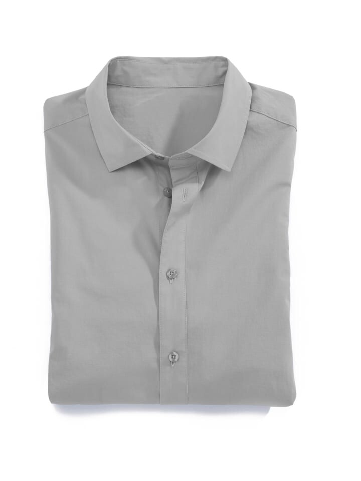 

Рубашка с длинным рукавом John Devin, серый