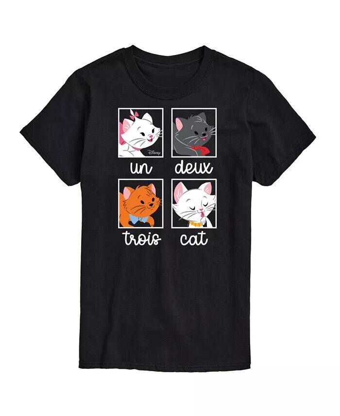 

Hybrid Apparel Мужская футболка с коротким рукавом The Aristocats AIRWAVES, черный