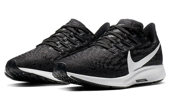 Кроссовки (WMNS) Nike Air Zoom Pegasus 36 'Black White Thunder Grey', черный — фото 3