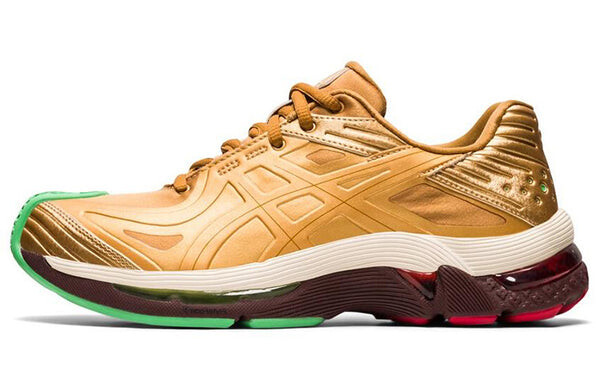 Кроссовки х кико костадинов гель тесеракт Asics, желтый — фото 2