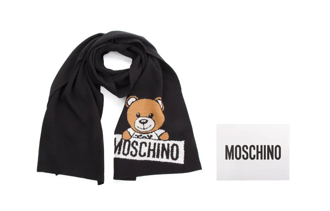 

MOSCHINO Вязаный шарф женский, Shopping Bag