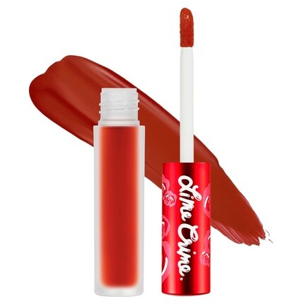 

Lime Crime Velvetines Liquid Matte Lipstick Тыквенно-кирпичный красный