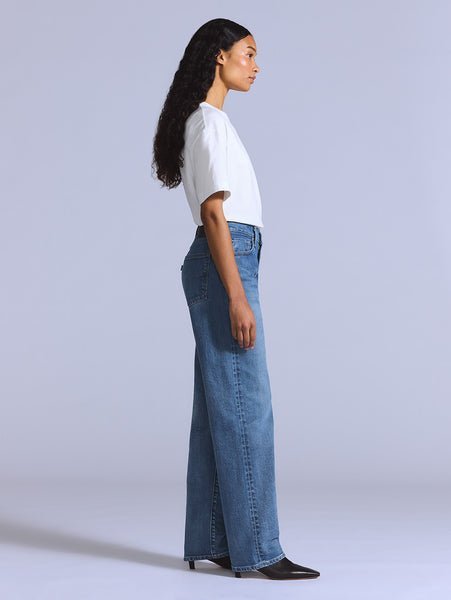 Джинсы BLUETAB Beau, цвет Medium, цвет индиго, произведено в Японии Levi's, Medium Indigo - Worn In — фото 3