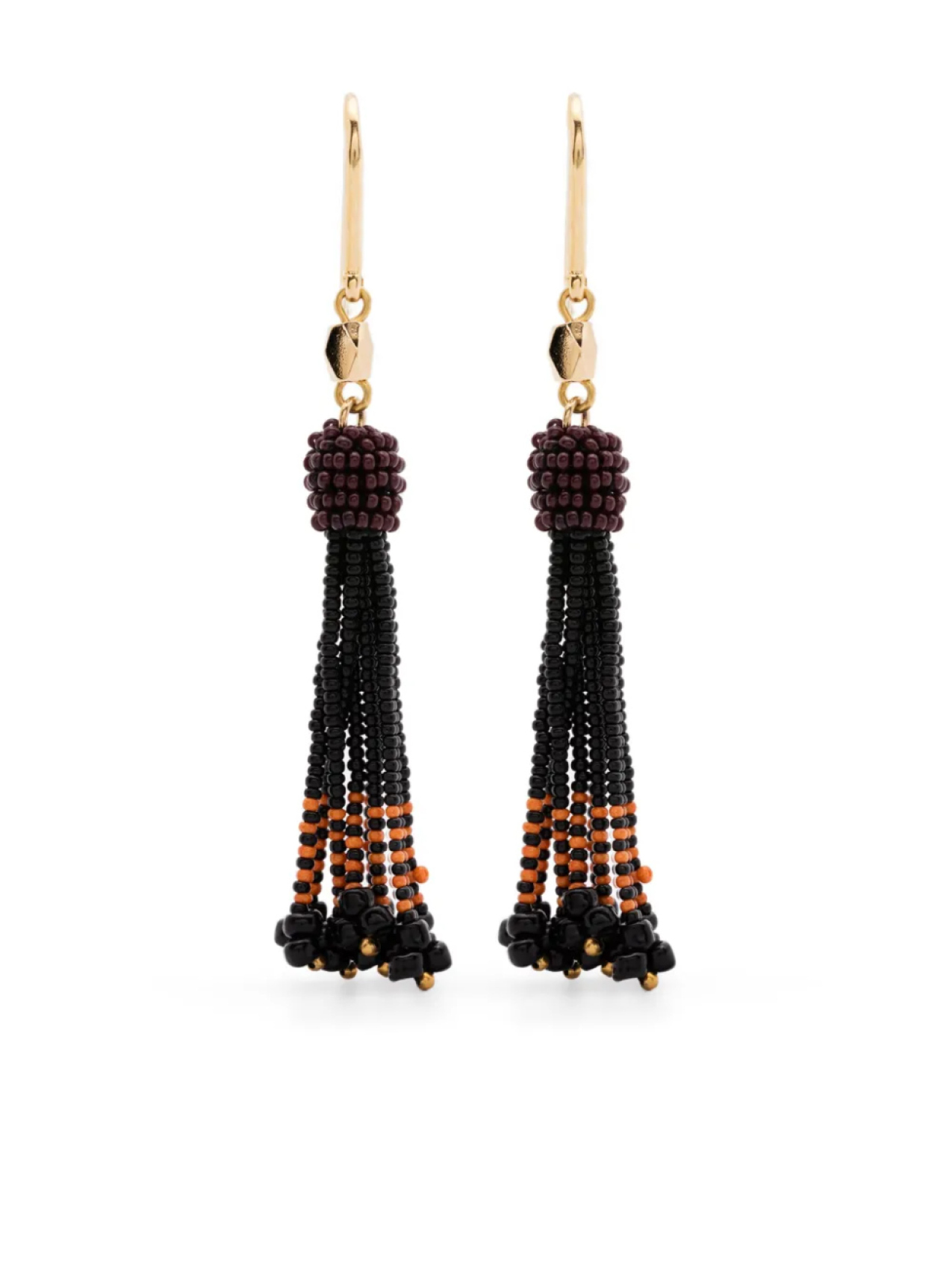

Серьги с бусинами ISABEL MARANT, золотой