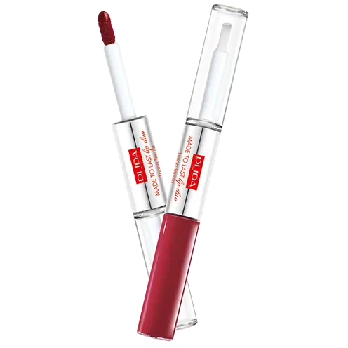 

Водостойкая помада 005 глубокий рубиновый Pupa Made To Last Lip Duo, 2х4 мл