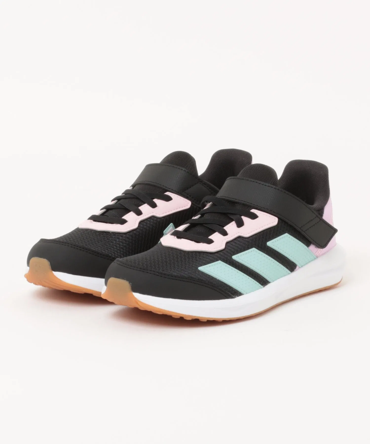 Детские кроссовки adidas FAITO EL K спортивные для бега чёрные