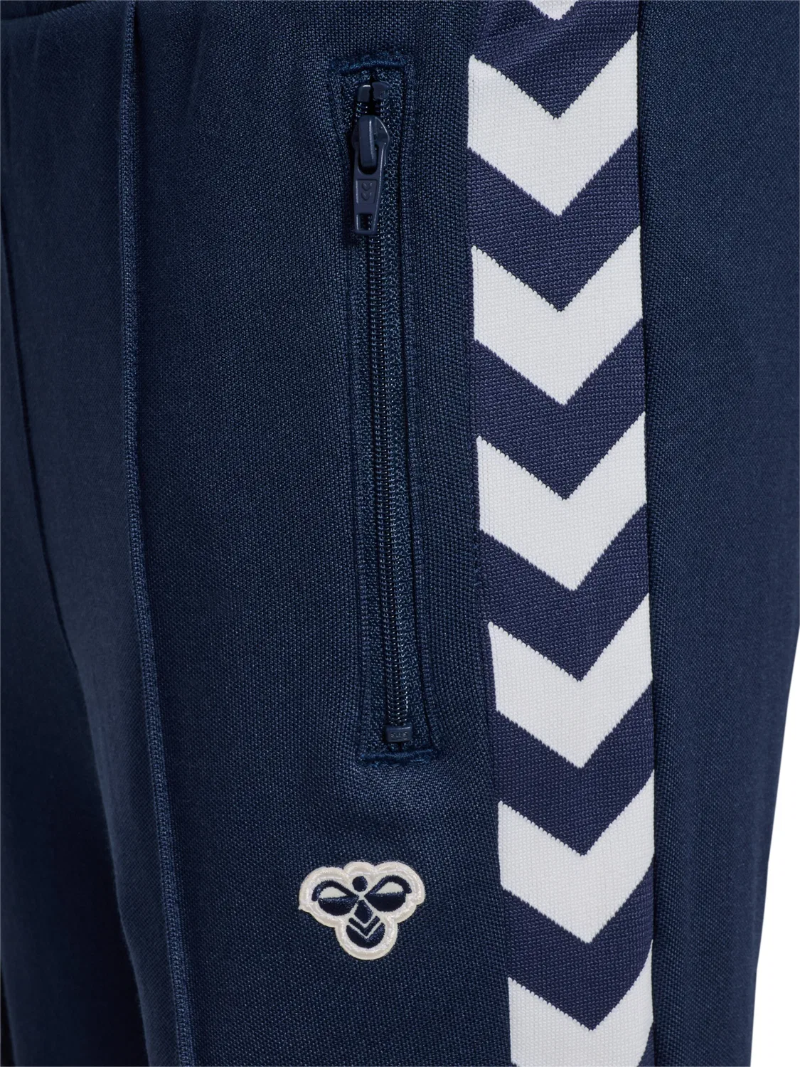 Обычные брюки из полиэстера Hummel, Navy — фото 4