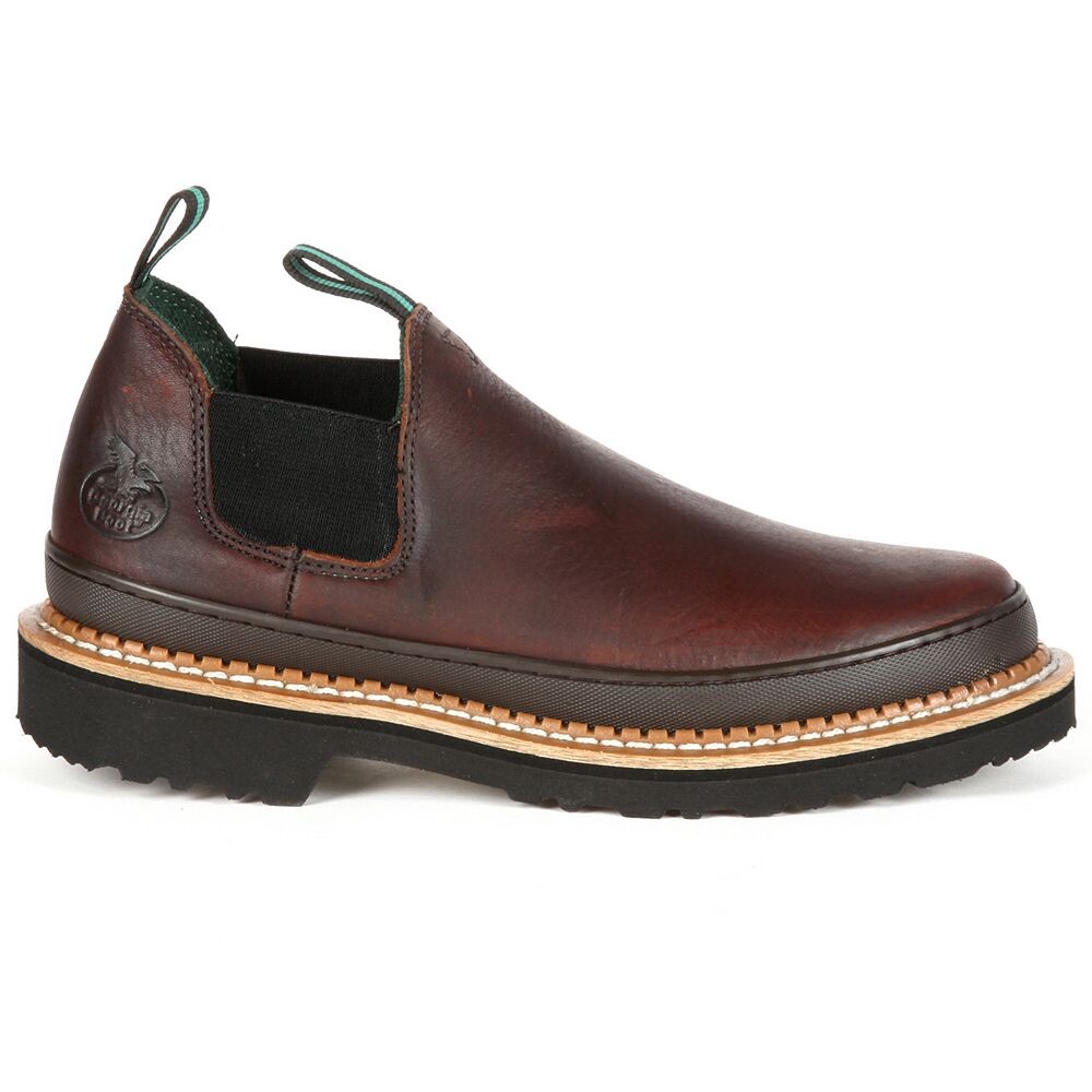 Мужские рабочие туфли челси Georgia Boots Giant Romeo, цвет Soggy Brown — фото 2