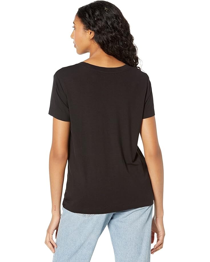 

Футболка MANGO Vispi T-Shirt, черный