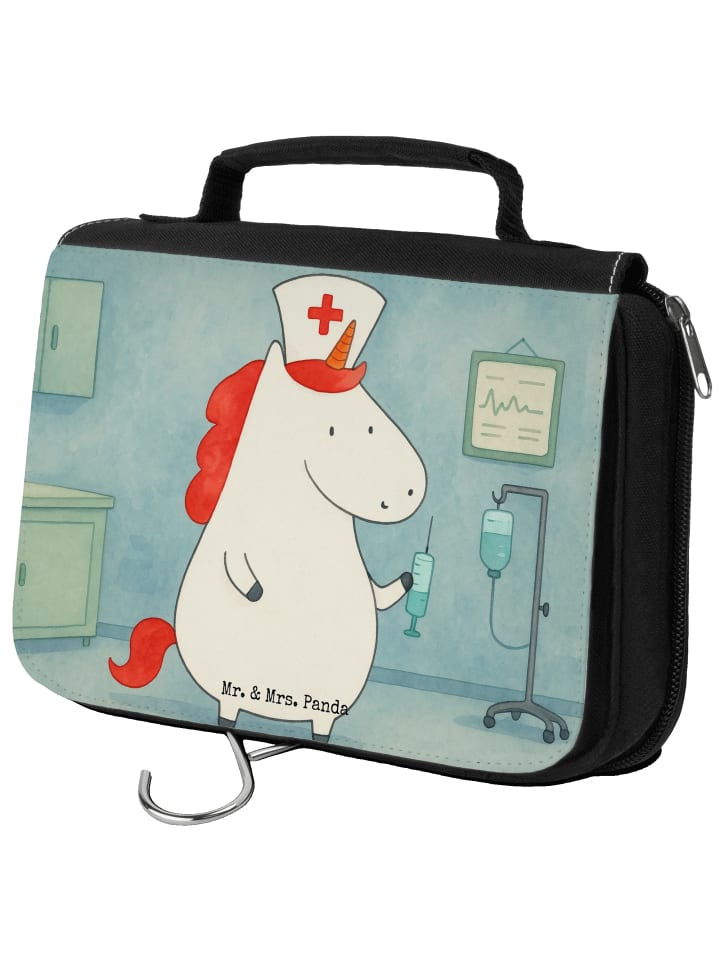 

Mr. & Mrs. Panda Косметичка с дизайном «Медсестра-единорог»... белого цвета