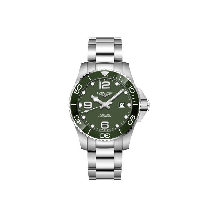 

LONGINES Часы Men's Comcast Diving Collection Watch, Green
