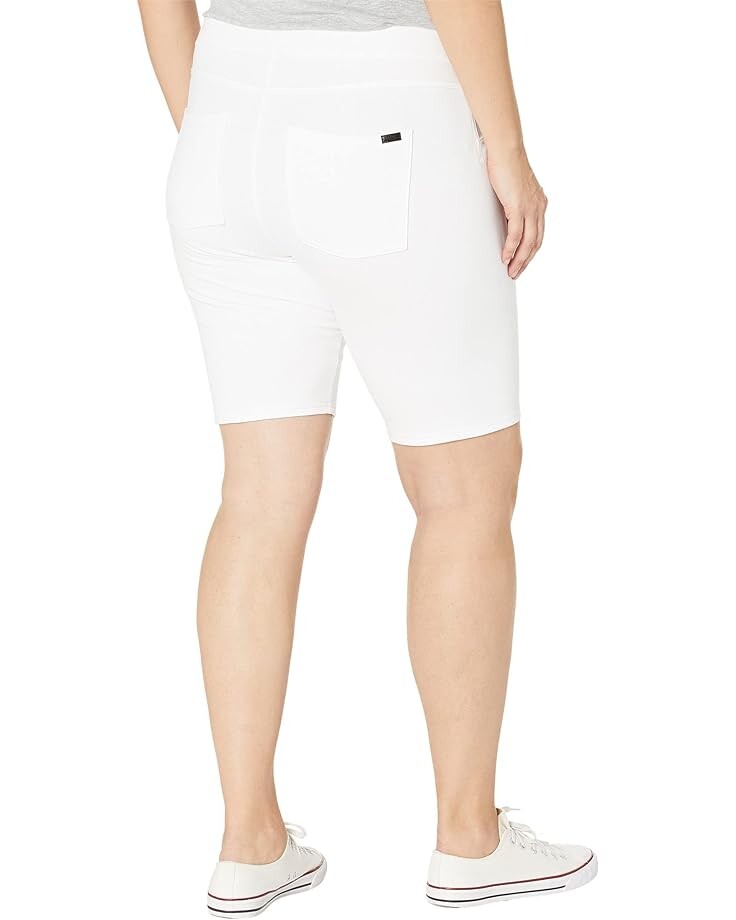

Шорты HUE Game Changing Hi-Rise Bermuda Shorts, белый