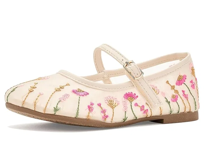 Балетки с цветочным узором Kescia Mia Kids, Bone Floral