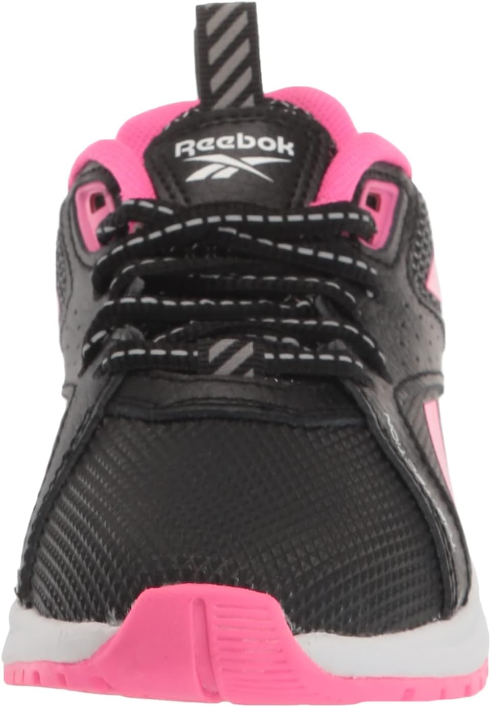 Кроссовки Reebok для детей и взрослых, прочные, модель Xt, белый/черный/розовый — фото 2