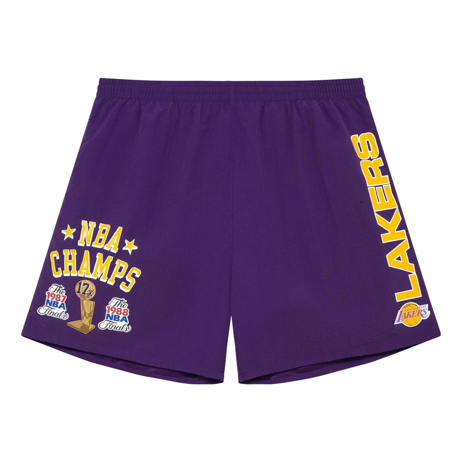 

Спортивные шорты Mitchell & Ness x NBA Team Heritage Woven Short 'Los Angeles Lakers', фиолетовый