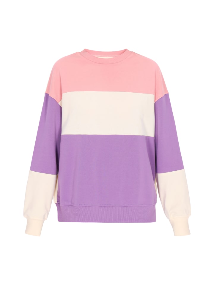 

Толстовка myMo, цвет beige purple multicolor