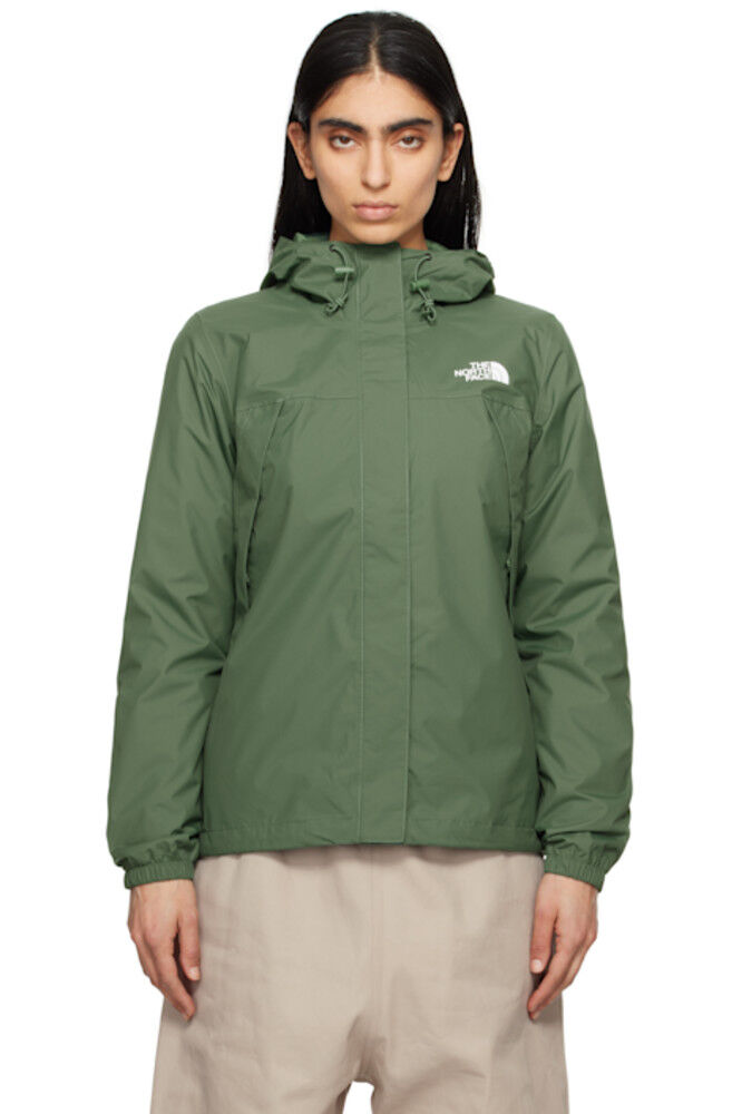 

Зеленый дождевик Antora The North Face