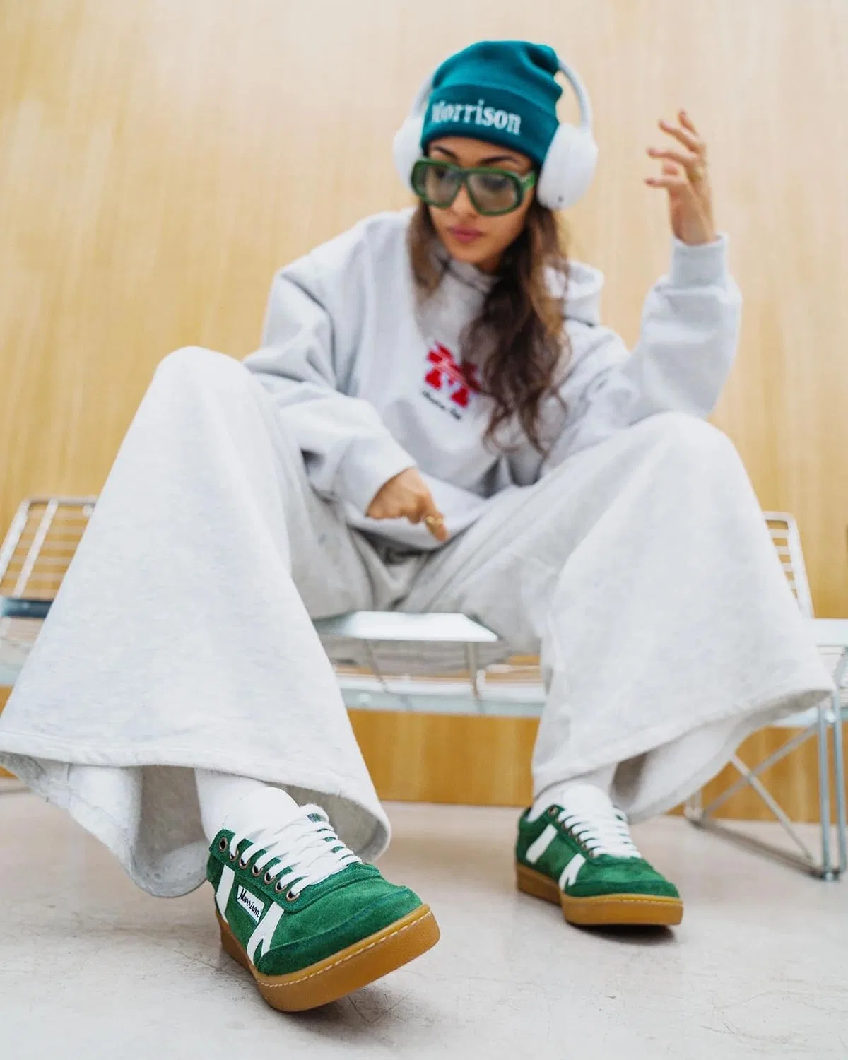 Кроссовки Morrison Unisex Essential Forest Trainers — фото 2