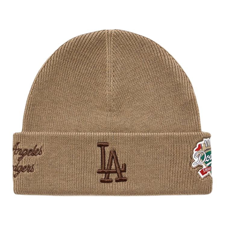 

MLB Унисекс бежевая шапка из полиэстера, Beige