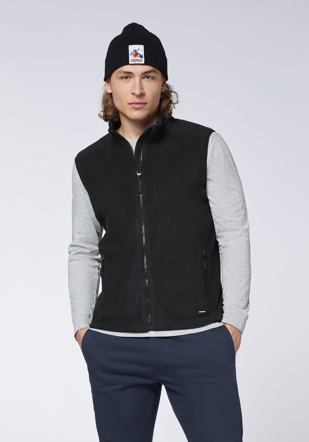 

Утепленный жилет Chiemsee Fleece, черный