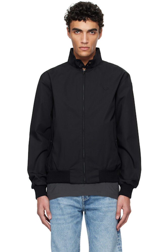 

Черная куртка Харрингтон Fred Perry
