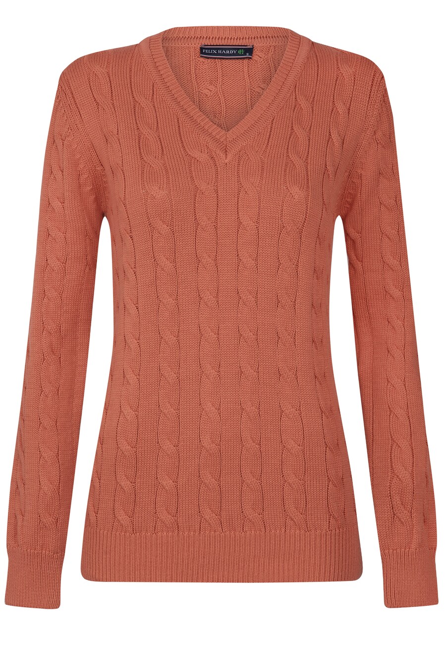 

Базовый свитер Felix Hardy Sweater, цвет rusty red