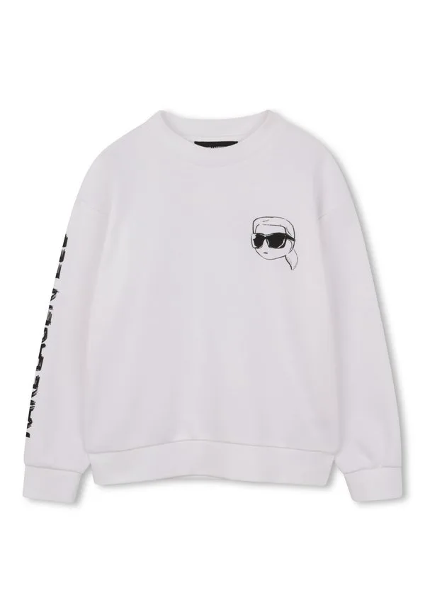 Толстовка унисекс Karl Lagerfeld Kids, White — фото 2