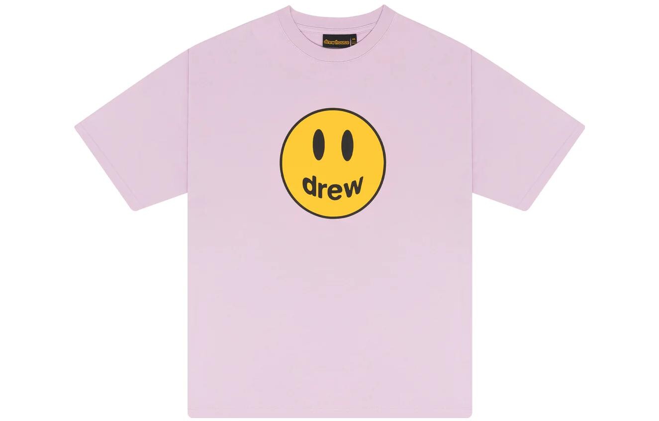 

Футболка унисекс Drew House, цвет lilac