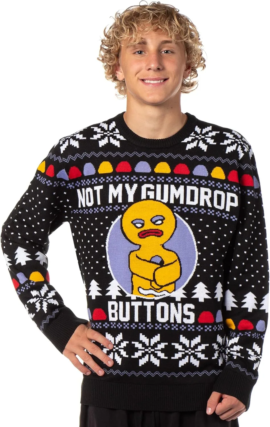 

Свитер Shrek Ugly Sweater с принтом Gingerbread Man Bioworld