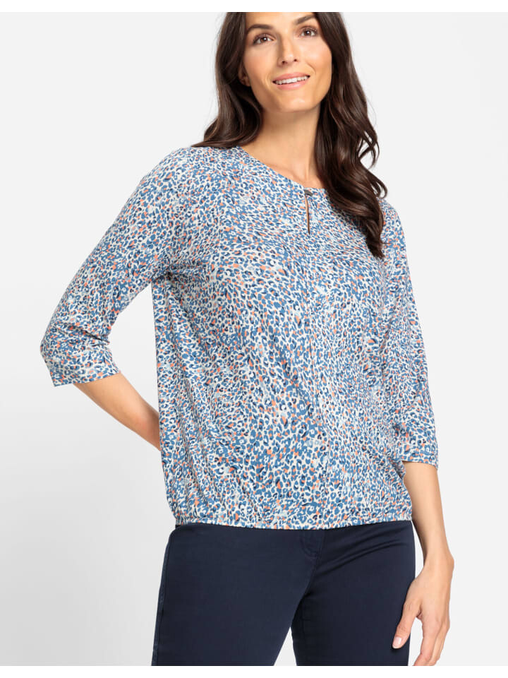 

Футболка Olsen Rundhalsshirt, цвет coronet blue