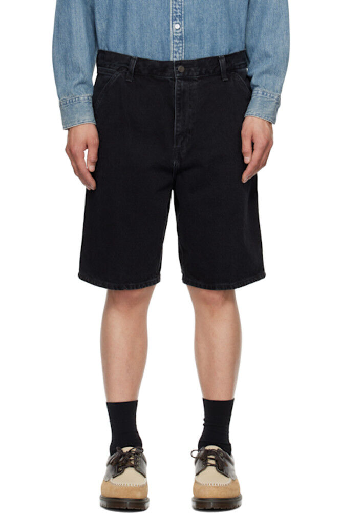 

Черные джинсовые шорты до колена Carhartt Work In Progress