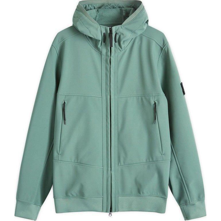 

STONE ISLAND Куртка софтшелл, Green