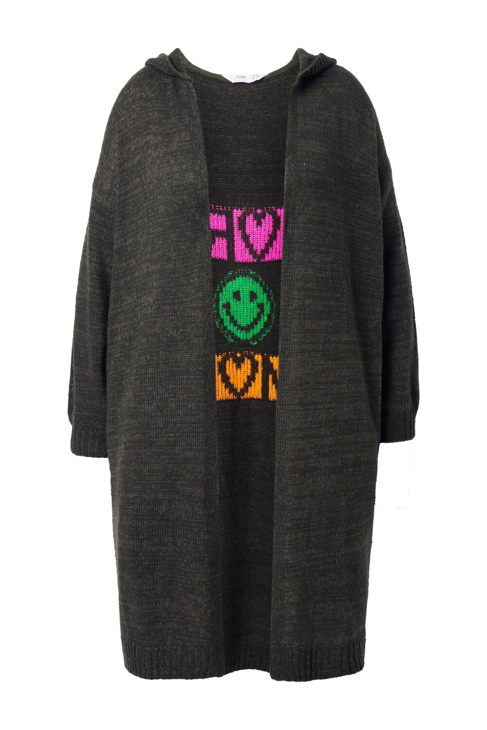 

Angel of Style Вязаный кардиган в сером цвете